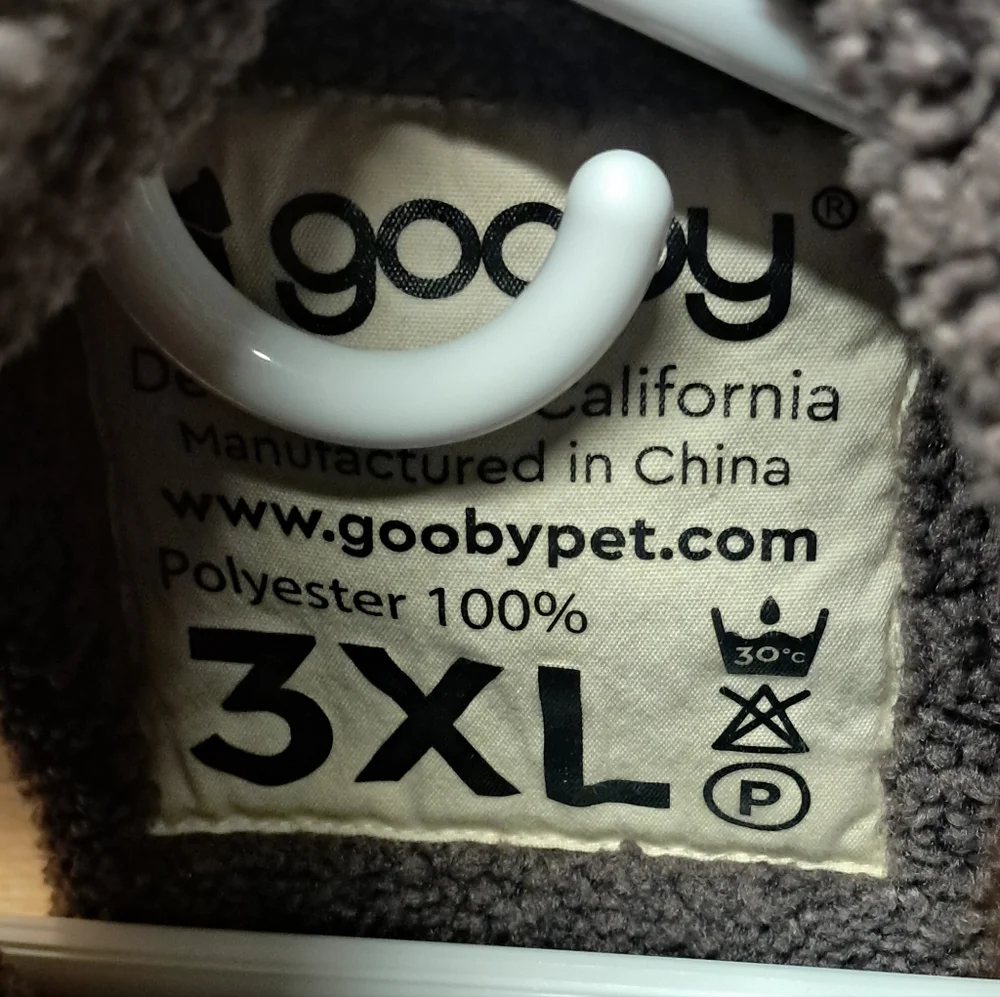 Gooby Dog Vest Size 3X